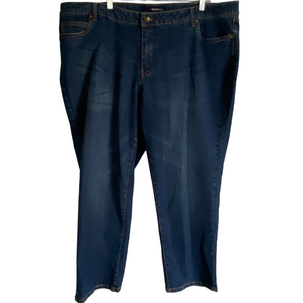 Denim 24/7 Dark Wash Jeans Size 24W Petite